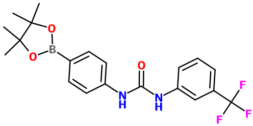 (图片) MC095976 1-[4-(pinB)phenyl]-3-[3-(trifluoromethyl)phenyl]urea